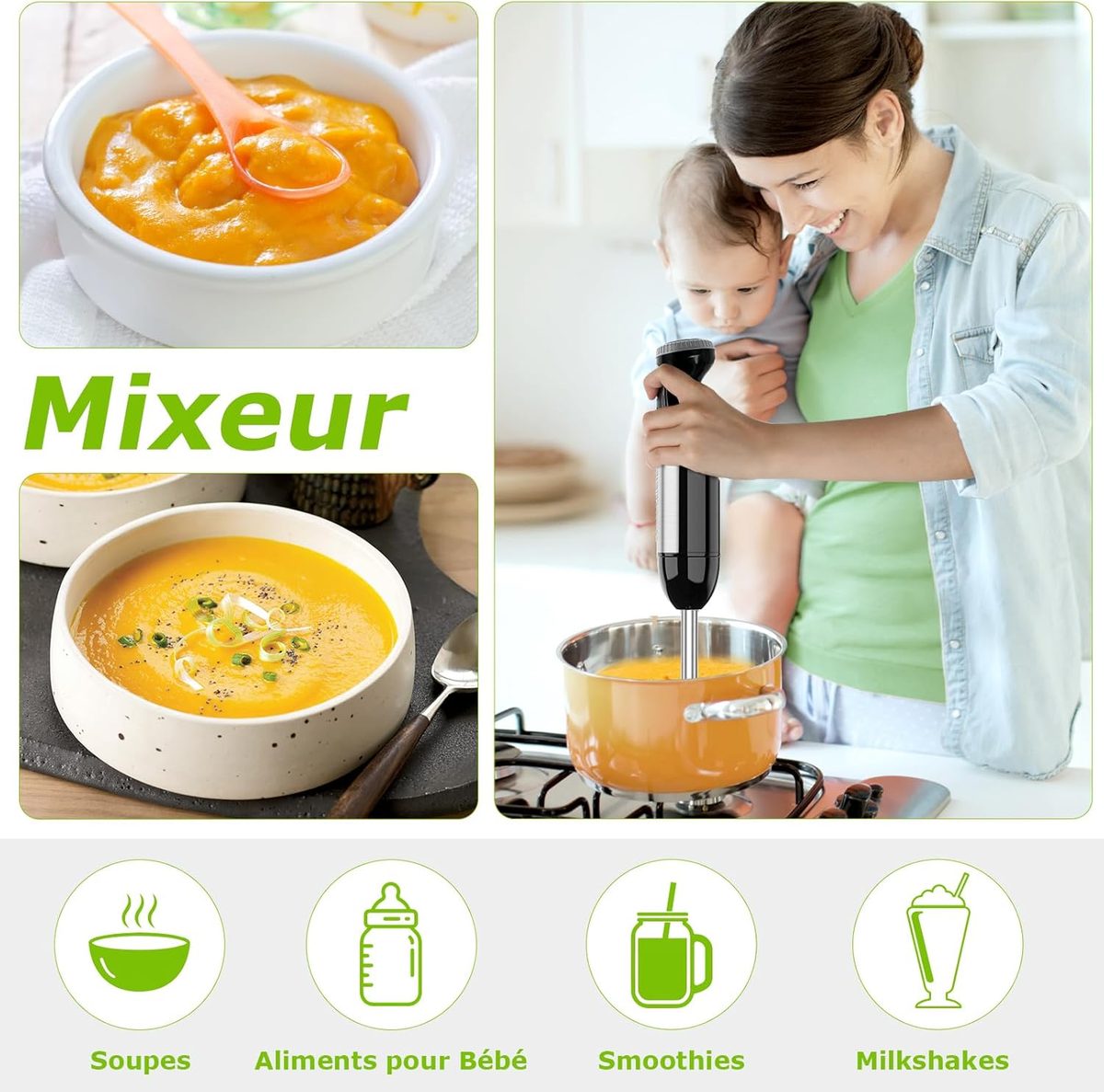 Vue 4 - Utilisation mixeur